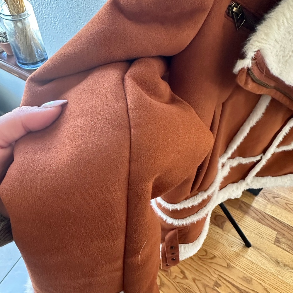 Halogen Suede Jacket - image 4